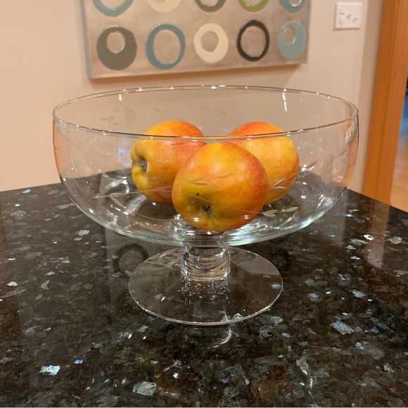 Princess House Dining Princess House Heritage Crystal Pedestal Footed Bowl Salad Compote 8oz